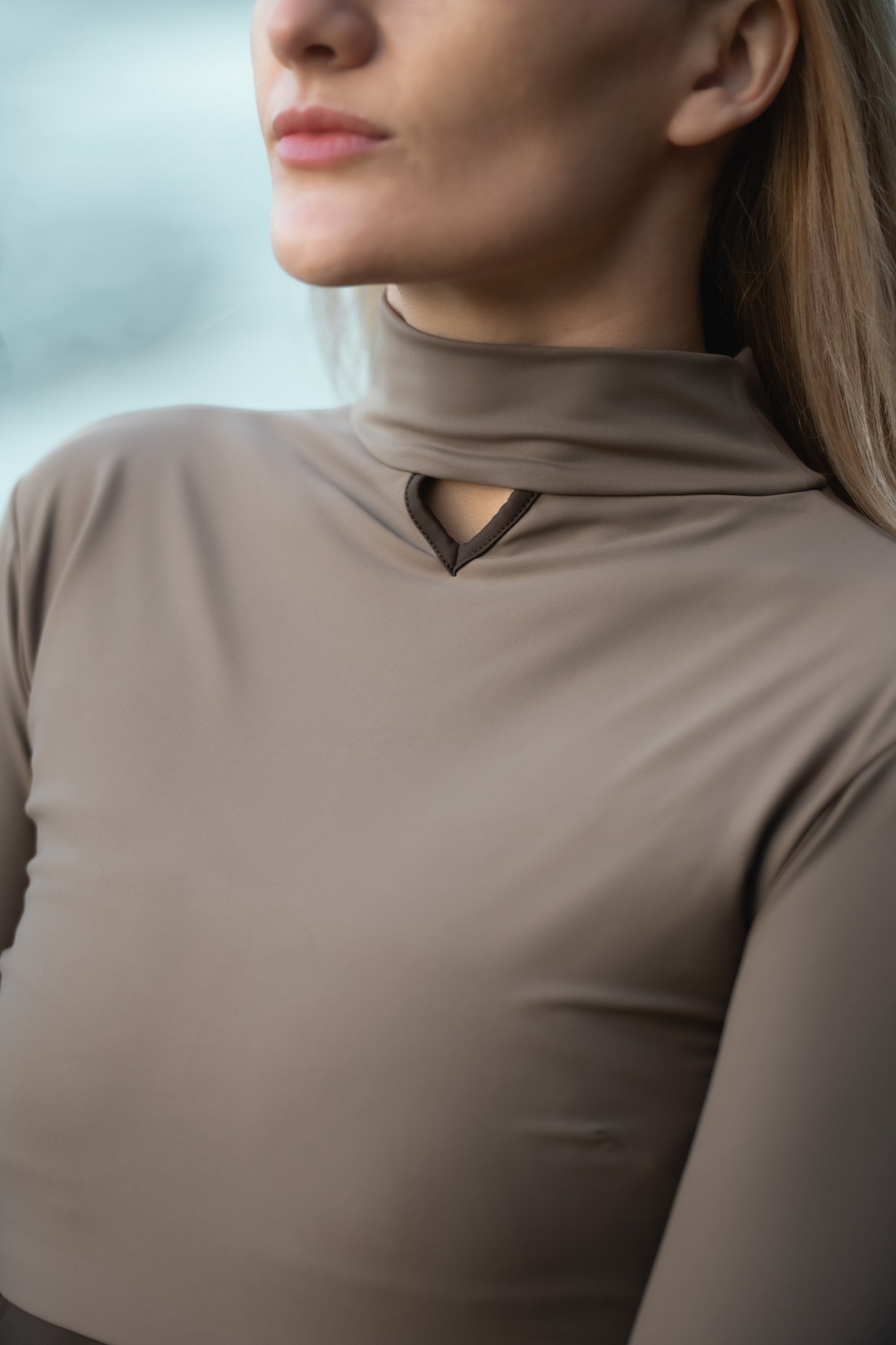 Bloom Crop Top ~ Mocha