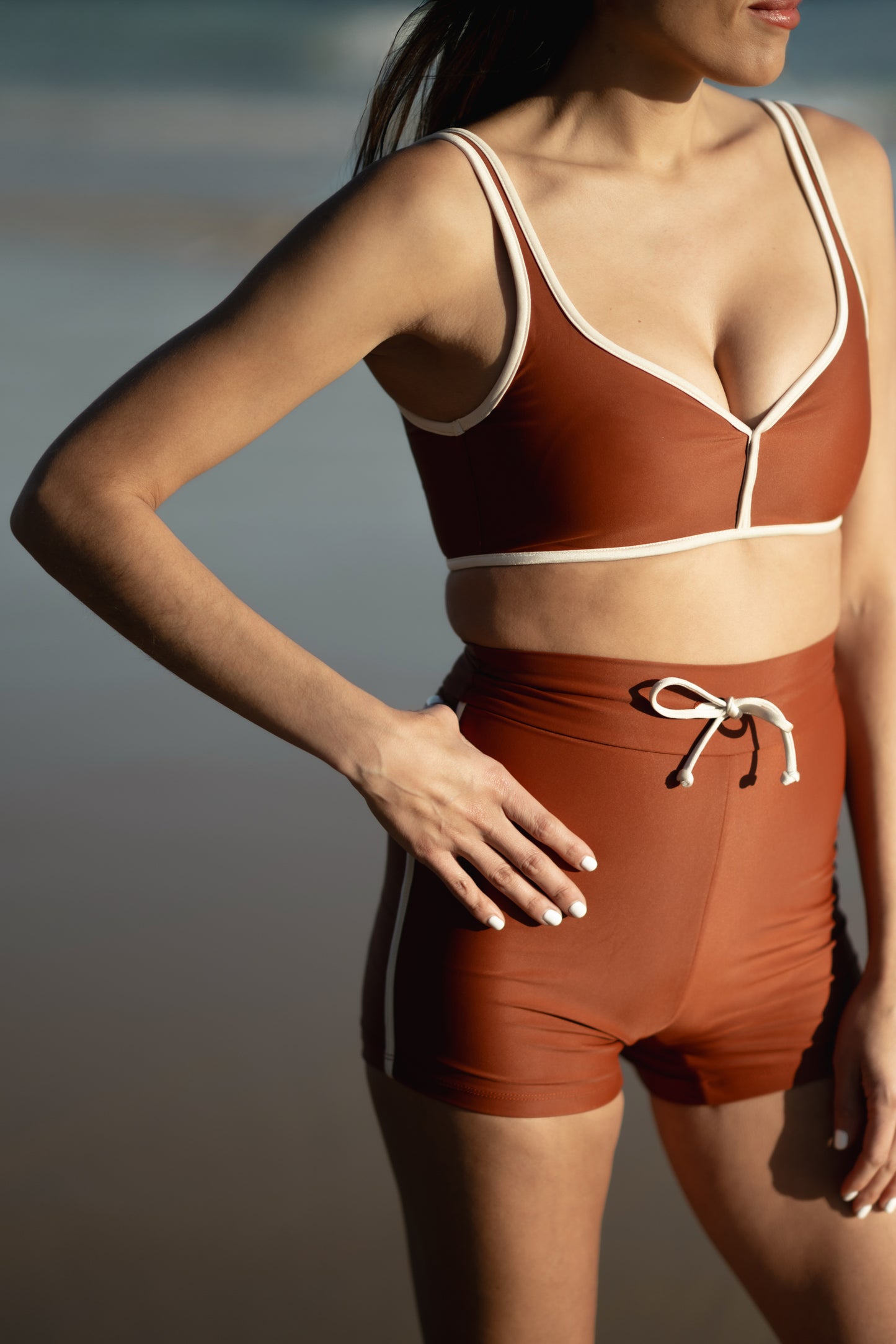Run Swim Surf Shorts ~ Terracotta