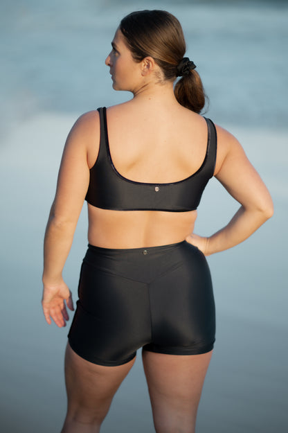 Run Swim Surf Shorts ~ Black