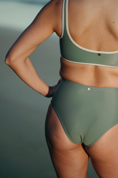 Essential High Waist Bottom ~ Sage