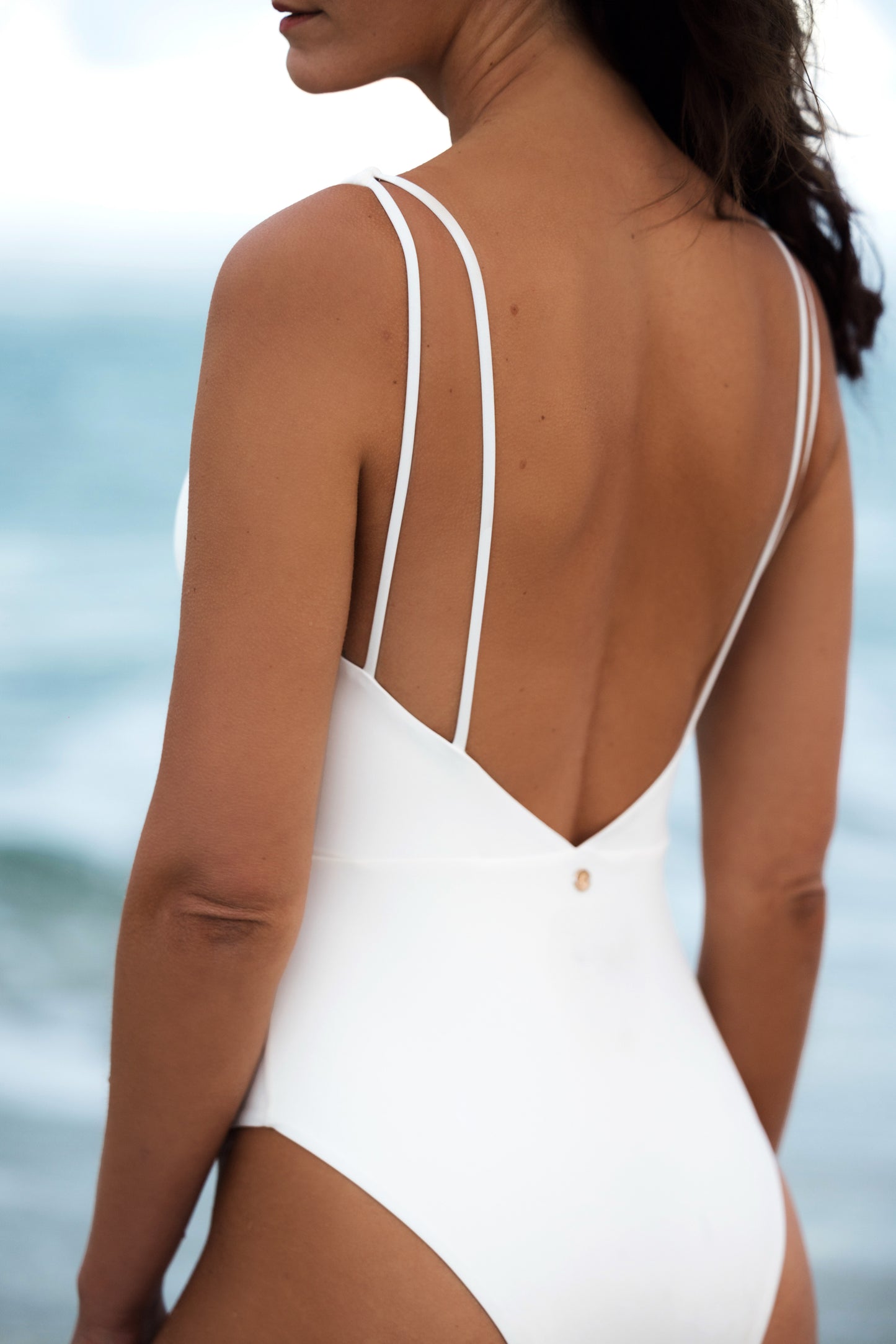 Seacliff Swimsuit ~ Off White